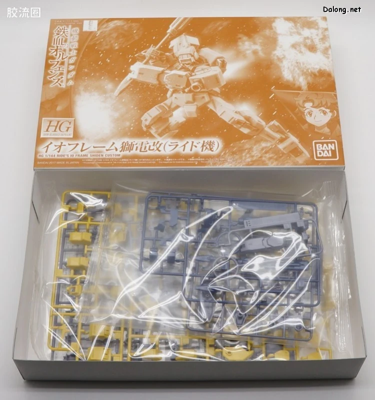 高达铁血的奥尔芬斯 HG 1/144 网络限定版 伊欧骨架 狮电改(莱德机) - 图片